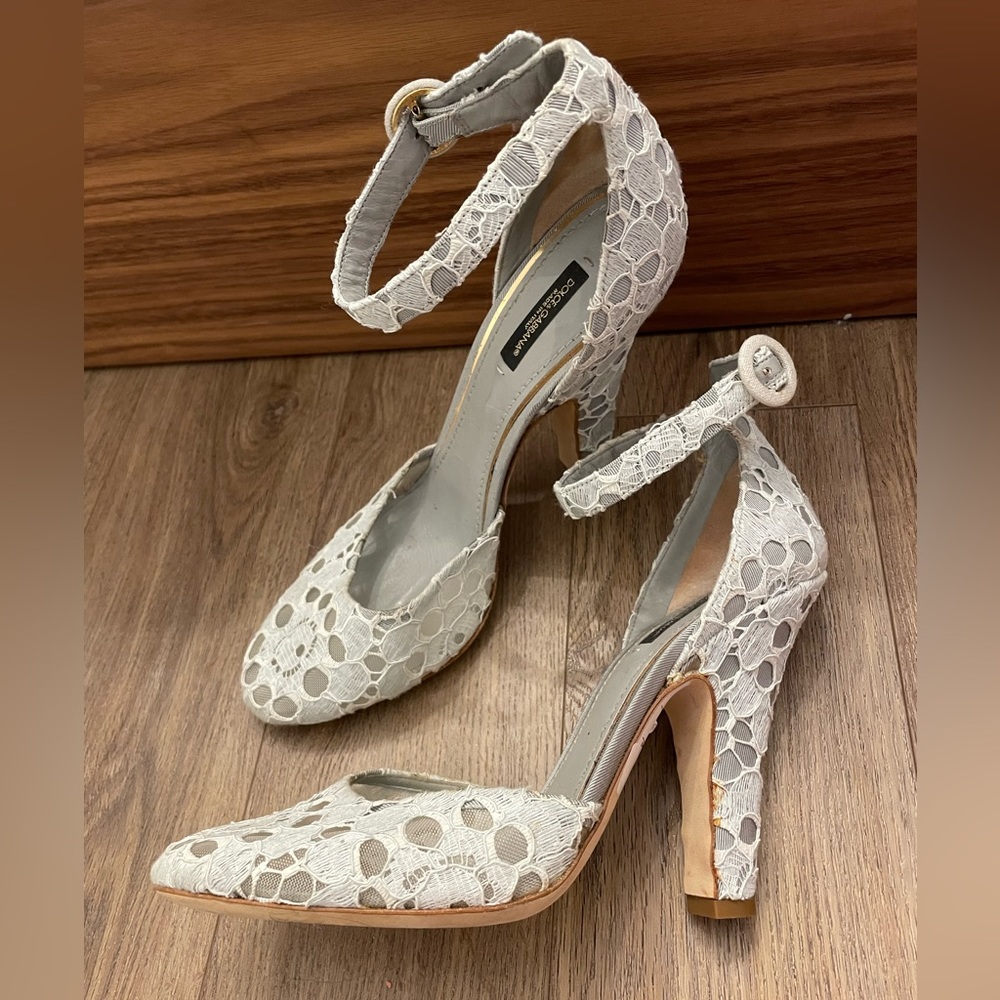 Dolce & Gabbana eyelet heels